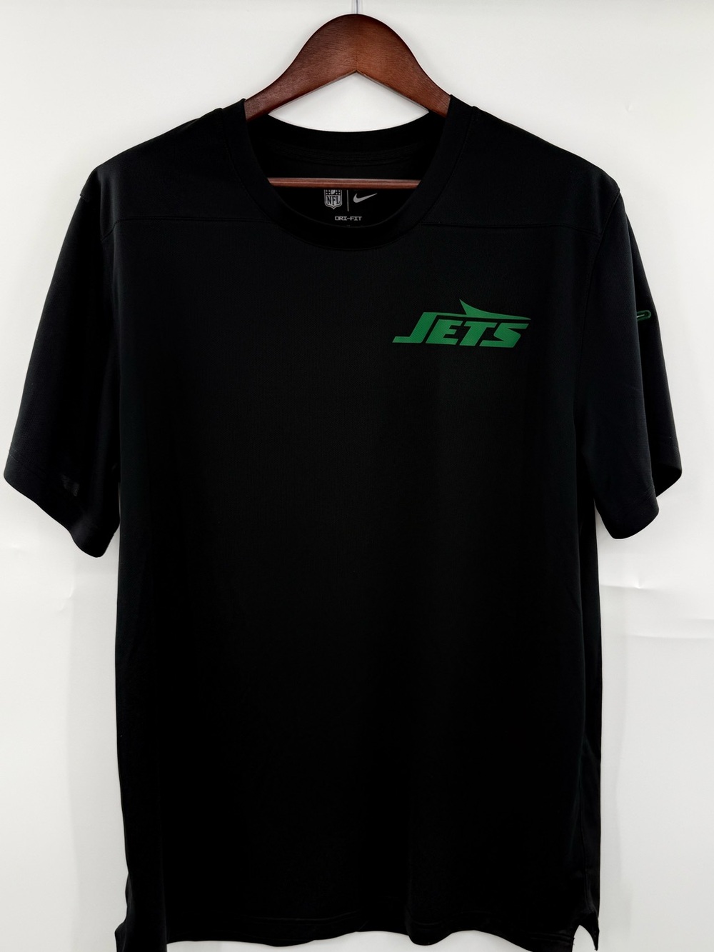 Nike New York Jets NFL On Field Dri-FIT Short Sleeve Shirt Men’s XL Black